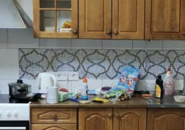 Dziewczyna zmodernizowała swoją kuchnię za jedyne 19 dolarów