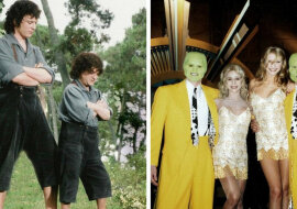 Jakby w oczach się dwoiło: 15 zdjęć aktorów i ich dublerów