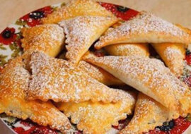 Ciasteczka zrobione z niesamowitego ciasta twarogowego bez jajek i proszku do pieczenia