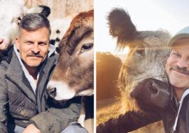 Rolnik postanowił udowodnić, że zwierzęta to nie tylko żywność