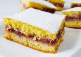 Tanie ciasto z dżemem. Pycha