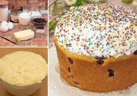 Niesamowicie smaczna babka wielkanocna na śmietanie