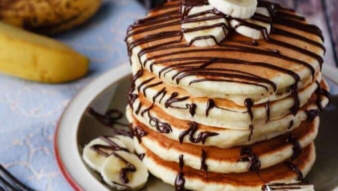 Bananowe pancakes - smaczne śniadanie lub przekąska
