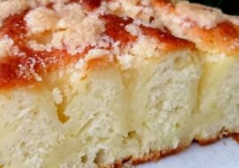 Słynne ciasto cukrowe. Pycha