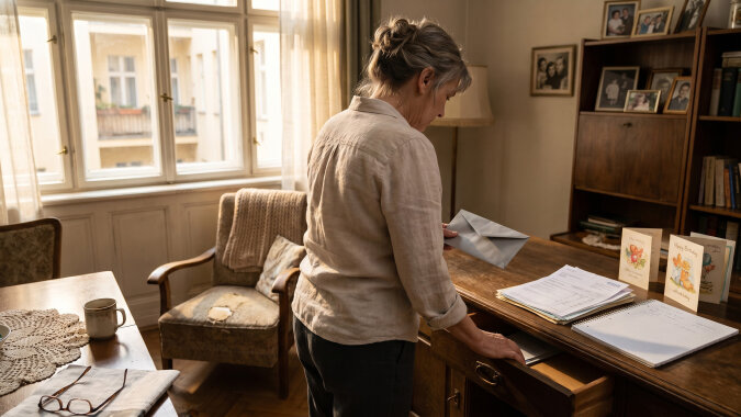 Siostra sprzedawała mieszkanie po mamie i poprosiła mnie o pomoc z papierami. W szufladzie biurka leżał testament - inny niż ten, który odczytano u notariusza