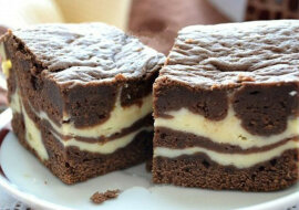 Ciasto czekoladowo-twarogowe: delikatny i kruchy deser