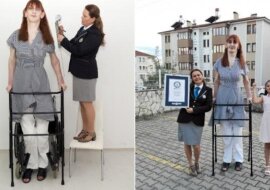 Turczynka Rumeysa Gelgi została najwyższą kobietą na świecie