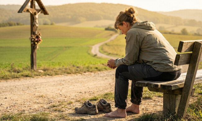 Zapisałam się na pielgrzymkę, żeby trochę odpocząć od codzienności. Czwartego dnia spotkałam kobietę, która znała mojego męża i opowiedziała mi historię, po której inaczej spojrzałam na ostatnie 15 lat