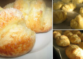 Waniliowe bułeczki z cukrem. Są puszyste i przewiewne