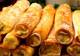 Roladki lawaszowe - niedroga i szybka przekąska. Chrupiące i pyszne