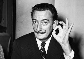 Biżuteria surrealistyczna autorstwa Salvadora Dali