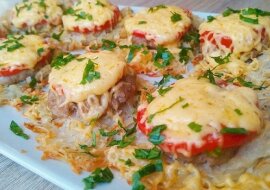 Pulpety z pomidorami i serem w piekarniku. Pycha