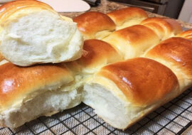 Bułeczki drożdżowe bardzo delikatne i miękkie jak puch