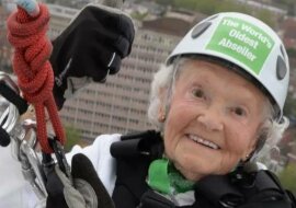 Historia Doris Long, która w wieku 100 lat podbiła drapacze chmur