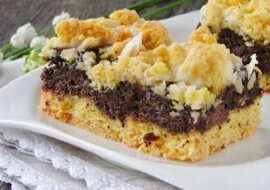 Makowiec na kruchym cieście. Szybko się robi i jest bardzo smaczny