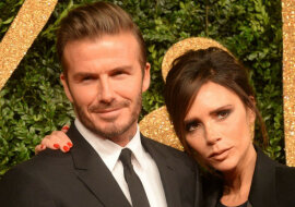 Jak przystało na rodzinę królewską: Rodzina Beckham opublikowała kartkę świąteczną