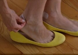 3 małe sztuczki od obrzęków i modzele na piętach