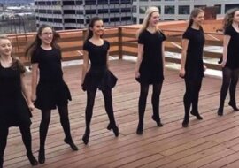 Żywiołowy taniec irlandzki. To jest prawdziwa magia!