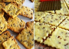 Ciasteczka z siemieniem lnianym