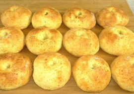 Bez drożdży i smażenia na oleju przewiewne pączki. Pycha