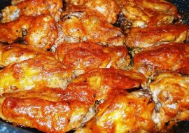 Aromatyczne i pikantne pyszne skrzydełka kurczaka