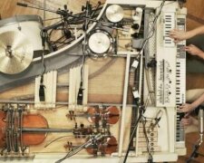 Zespół połączył 20 instrumentów muzycznych w jednym pianinie
