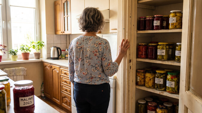 Brat powtarzał, żeby nie przyjeżdżać, bo mama po udarze źle znosi gości. W sobotę przyjechałam bez zapowiedzi. W spiżarni czekały podpisane słoiki - odkładała dla mnie od wiosny, bo brat mówił jej, że to ja nie mam czasu