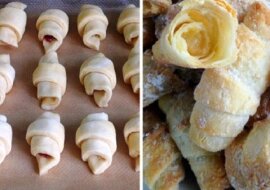 Szybkie i puszyste rogaliki z dowolnym nadzieniem