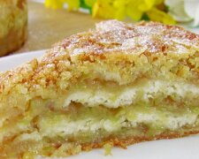 Pychota z jabłek. Prosty przepis. Ciasto rozpływa się w ustach
