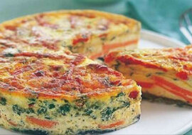 Frittata - włoski omlet. Pyszne śniadanie
