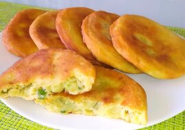 Cienkie placki ziemniaczane na kefirze