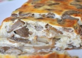 Miłośnicy grzybów pokochają tę zapiekankę z grzybami. Przygotowanie jest bardzo szybkie