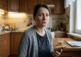 Wzięłam jego telefon, bo dzwonił "szef". W słuchawce odezwał się kobiecy głos, którego nigdy wcześniej nie słyszałam