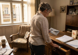 Siostra sprzedawała mieszkanie po mamie i poprosiła mnie o pomoc z papierami. W szufladzie biurka leżał testament - inny niż ten, który odczytano u notariusza