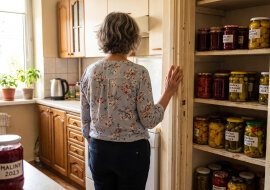 Brat powtarzał, żeby nie przyjeżdżać, bo mama po udarze źle znosi gości. W sobotę przyjechałam bez zapowiedzi. W spiżarni czekały podpisane słoiki - odkładała dla mnie od wiosny, bo brat mówił jej, że to ja nie mam czasu