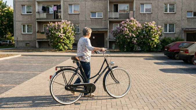 Miałam pięćdziesiąt osiem lat i nigdy nie wsiadłam na rower - w dzieciństwie się przewróciłam i od tamtej pory bałam się na niego patrzeć. Wnuk kupił mi rower na urodziny - byłam pewna, że zwariował