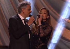 Fenomenalny duet Andrea Bocelli i Jennifer Lopez. Widzowie niemal popłakali się z zachwytu