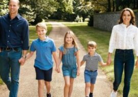 Książę William i księżna Kate pokazali świąteczną kartkę z dziećmi