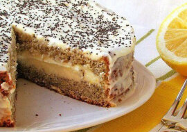 Przepyszne ciasto cytrynowe: apetyczne i delikatne