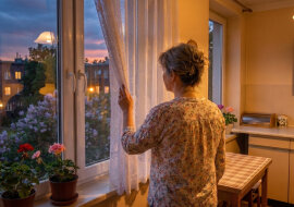 Mąż zaczął wynosić śmieci o dwudziestej pierwszej, codziennie. Wcześniej przez dwadzieścia lat nie ruszył się z kanapy po kolacji. Pewnego wieczoru wyjrzałam przez okno - stał przy kontenerze z telefonem przy uchu