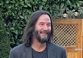 Keanu Reeves przyszedł na ślub obcych ludzi, by im pogratulować