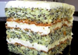 Ciasto z makiem „Królowa Estera”. Jest to lekki, przewiewny oraz niesamowity deser