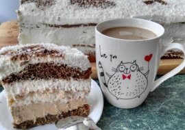 Puszysta chmurka. Wspaniałe ciasto