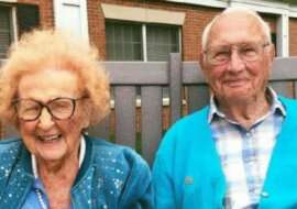 Najbardziej niezwykła para: pobrali się w wieku 100 i 103 lat