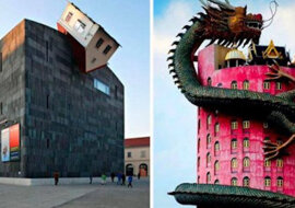 Dziwne i nietypowe domy i budynki na całym świecie