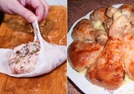 Nadziewane udka z kurczaka