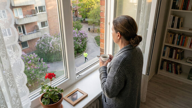 Pożyczyłam kuzynce piętnaście tysięcy na operację kolana. Operację zrobiła, kolano wyzdrowiało. Teraz biega po parku co rano - widzę ją z okna