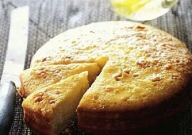 Mannik na kefirze z jabłkami. Niebo w gębie