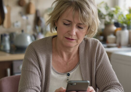 Po pogrzebie otworzyłam jego stary telefon i znalazłam wiadomości, które mnie zniszczyły