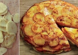 Przepis na wielowarstwowe ciasto ziemniaczane. Pycha